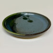 pottery_Stormy blue and green plate